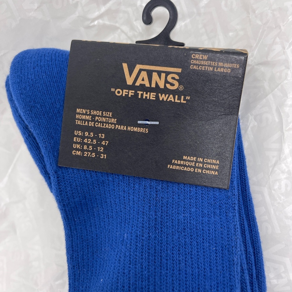 VANS "Off The Wall" Crew socks 
New with the tag authentic Vans socks (1 pair) - Picture 6 of 16